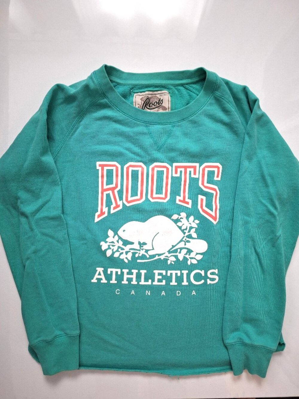 Roots Athletics Green Sweatshirt